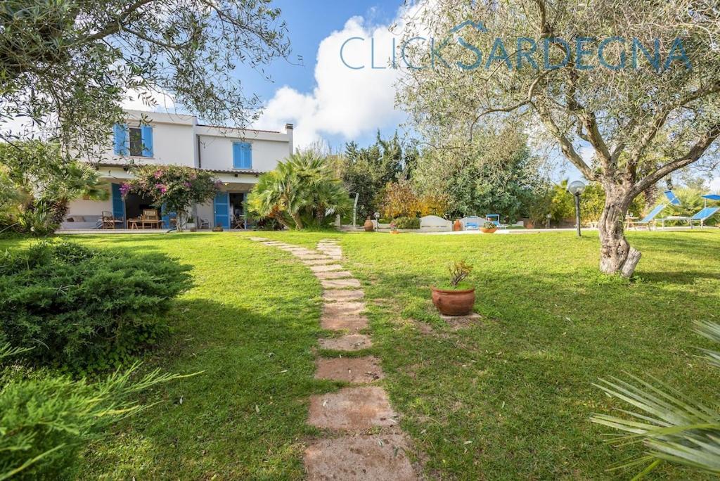 Alghero Villa Josephine Con Piscina E Parco Per 8 Ospiti Exterior foto